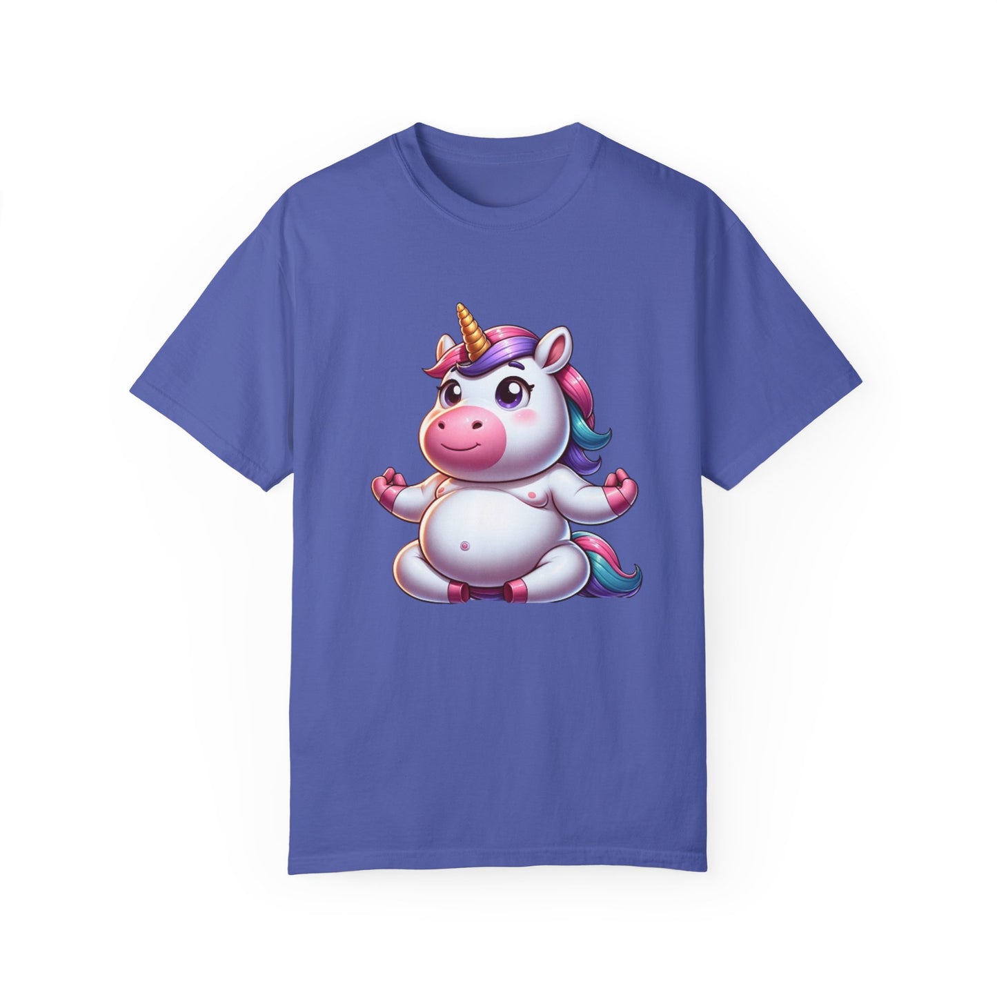 Whimsical Unicorn Yoga T-Shirt for Fun Lovers