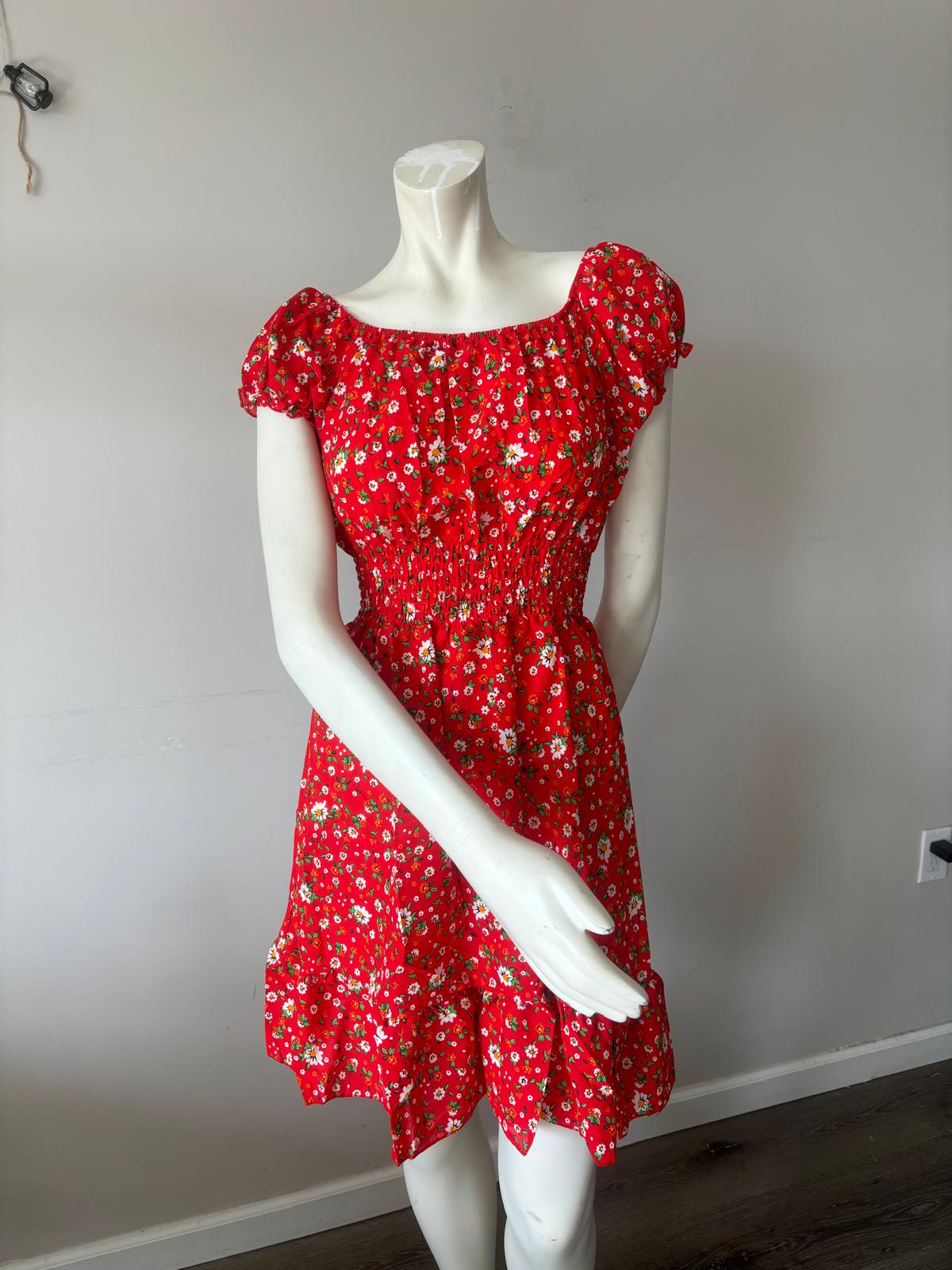 DRESS | RED | Z-2823