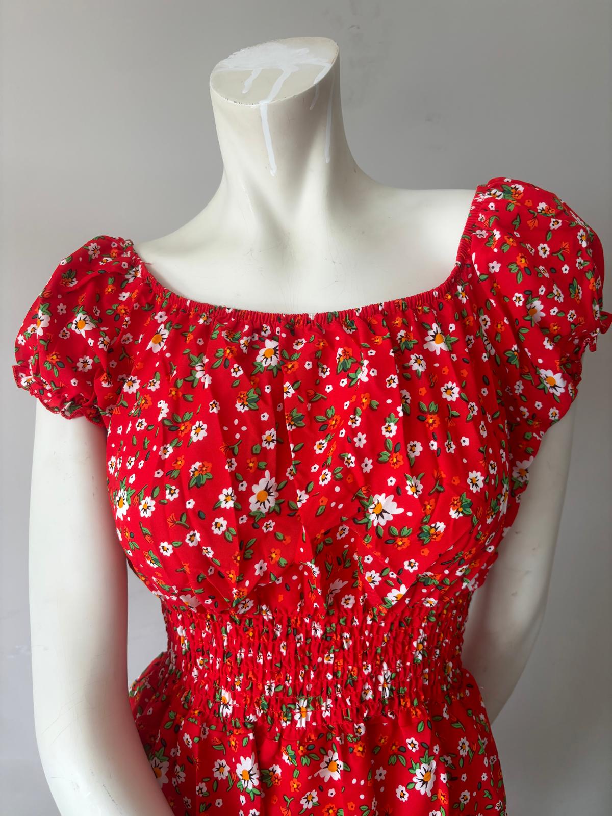 DRESS | RED | Z-2823