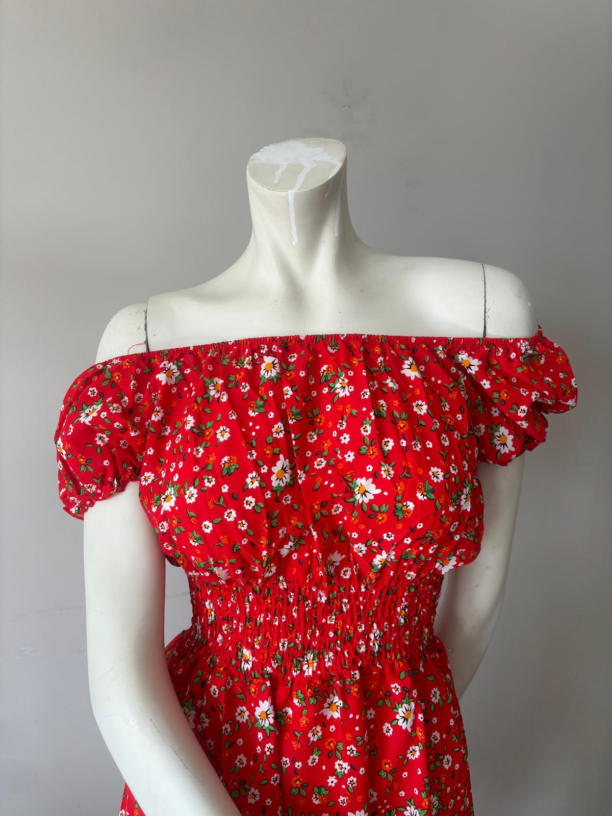 DRESS | RED | Z-2823