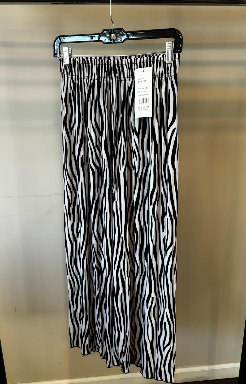 PALAZZO | ZEBRA WHITE | LY-0706