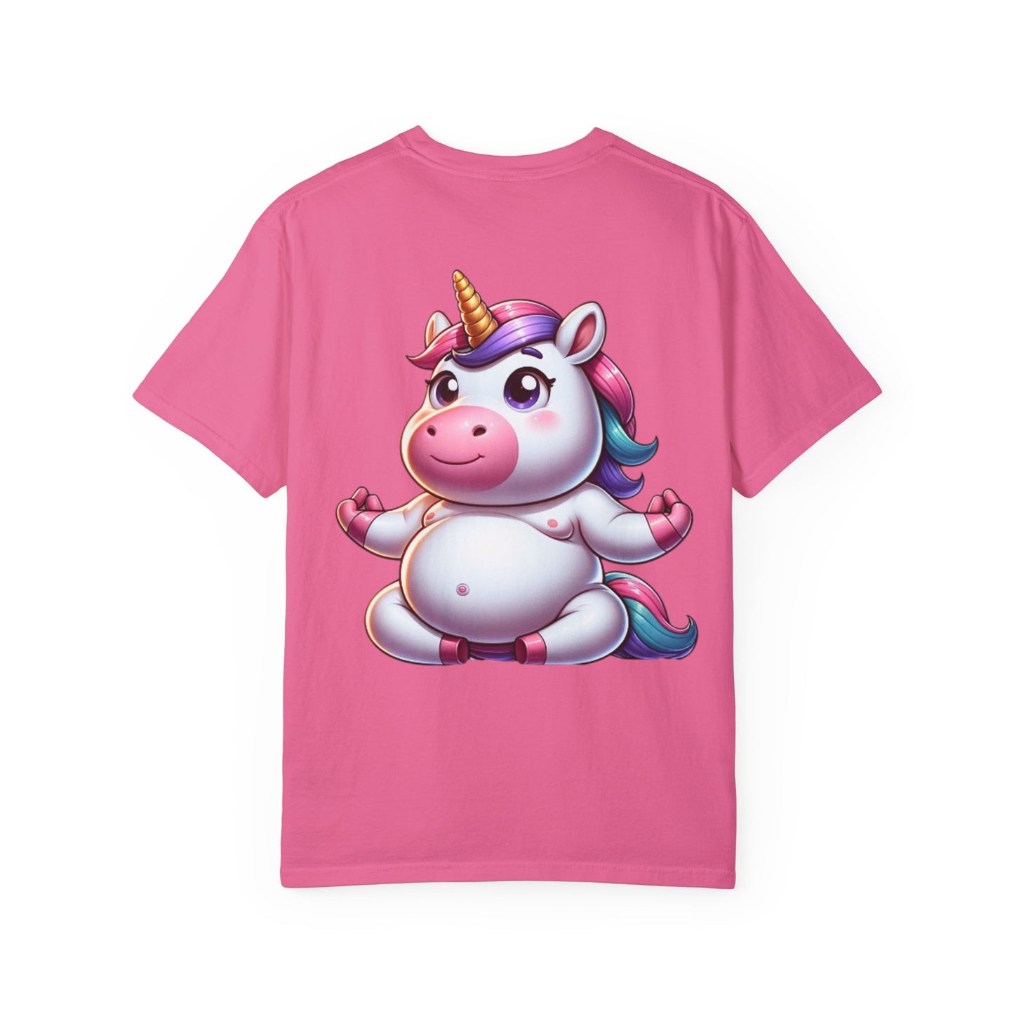 Whimsical Unicorn Yoga T-Shirt for Fun Lovers