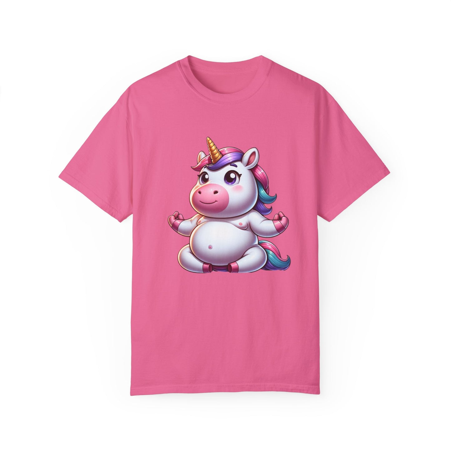 Whimsical Unicorn Yoga T-Shirt for Fun Lovers