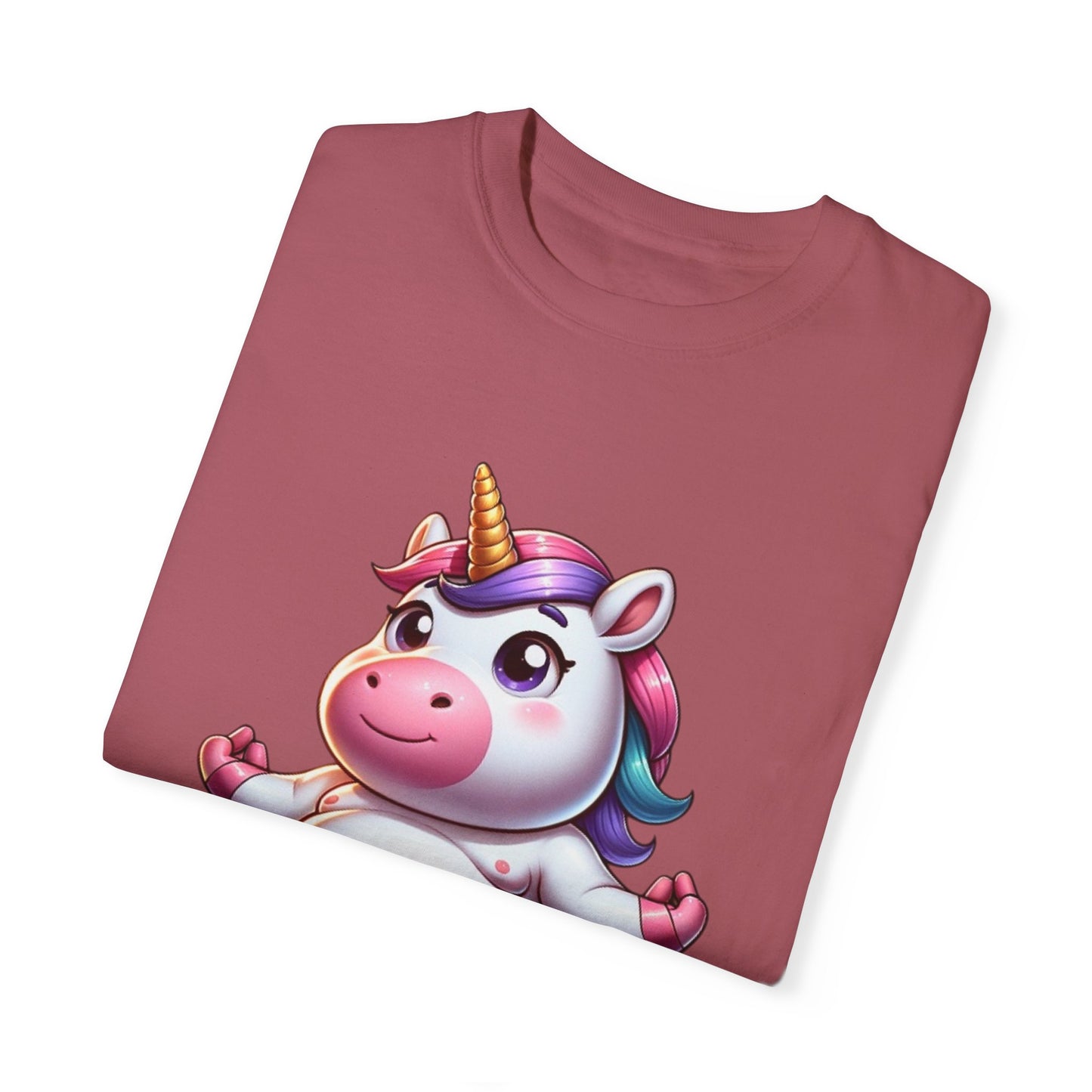 Whimsical Unicorn Yoga T-Shirt for Fun Lovers