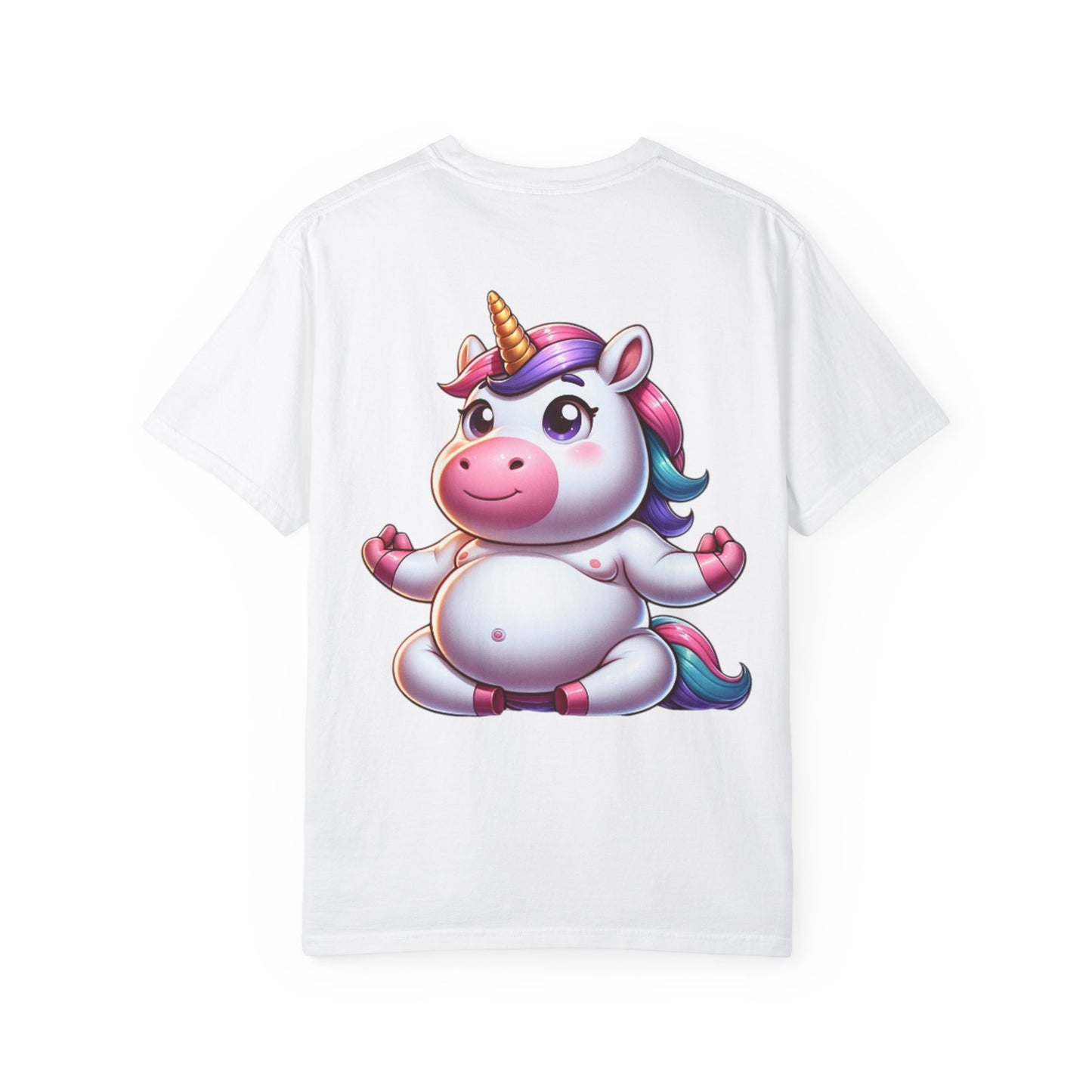 Whimsical Unicorn Yoga T-Shirt for Fun Lovers