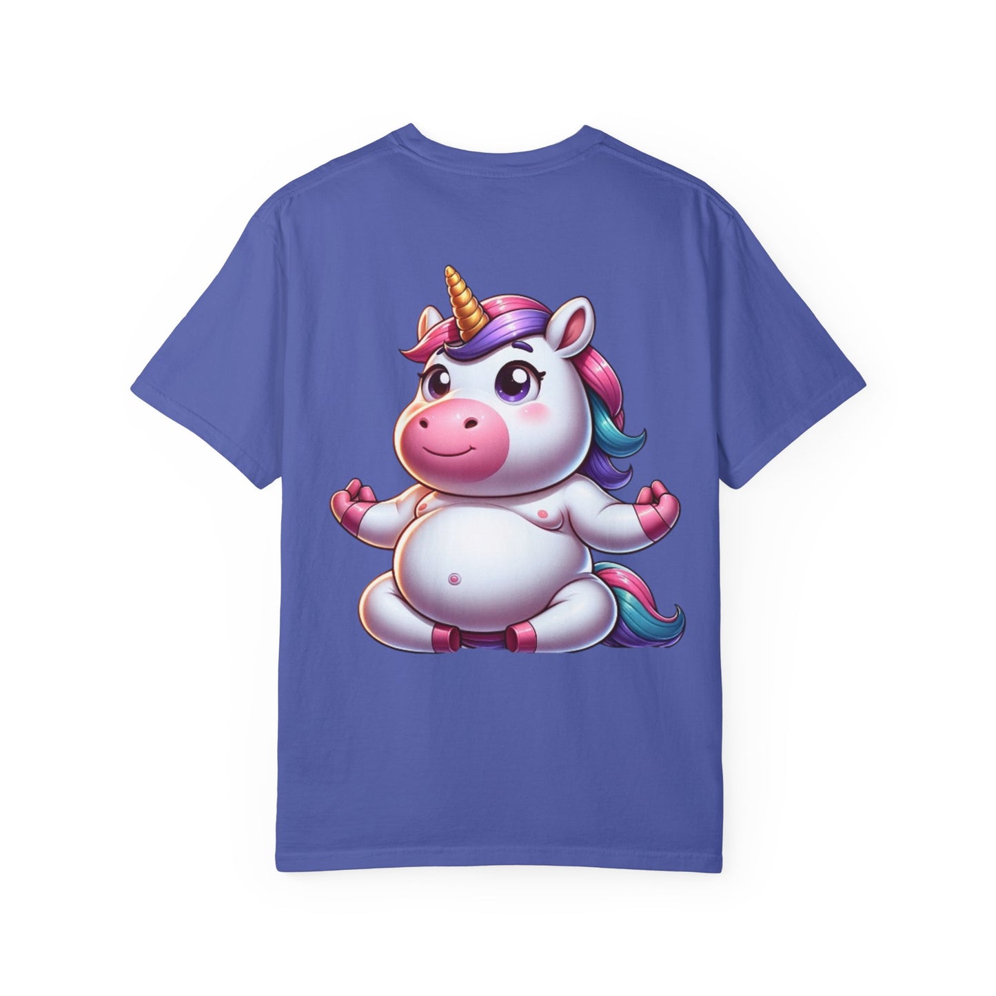 Whimsical Unicorn Yoga T-Shirt for Fun Lovers