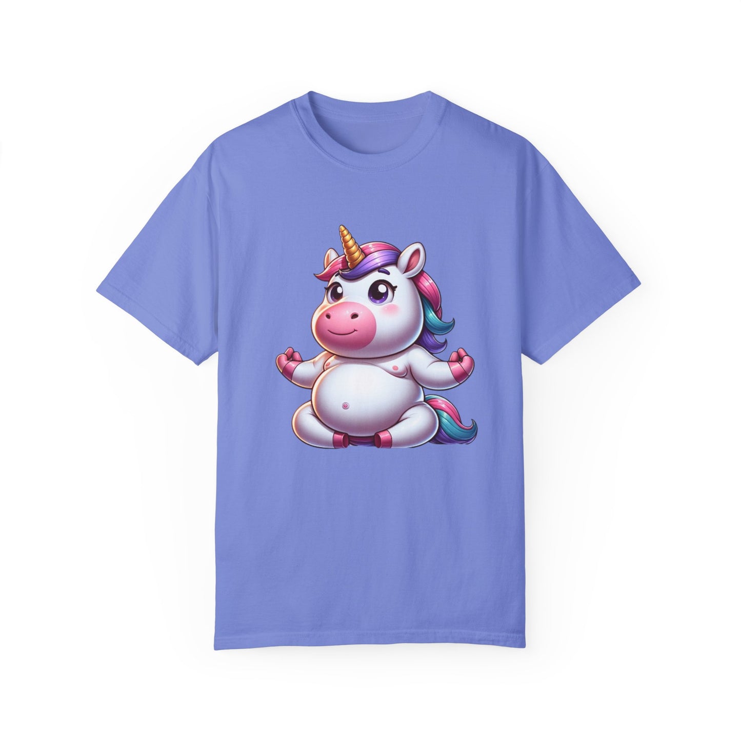 Whimsical Unicorn Yoga T-Shirt for Fun Lovers