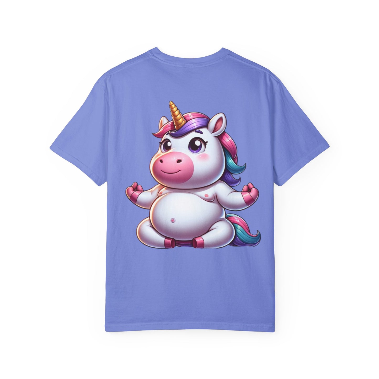 Whimsical Unicorn Yoga T-Shirt for Fun Lovers