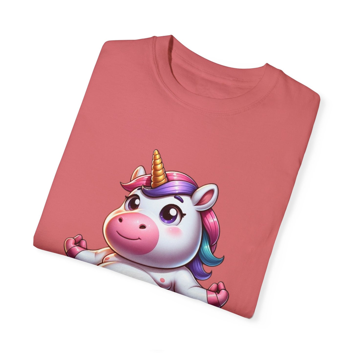 Whimsical Unicorn Yoga T-Shirt for Fun Lovers