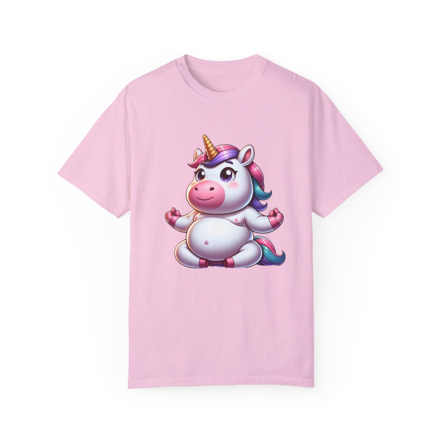 Whimsical Unicorn Yoga T-Shirt for Fun Lovers