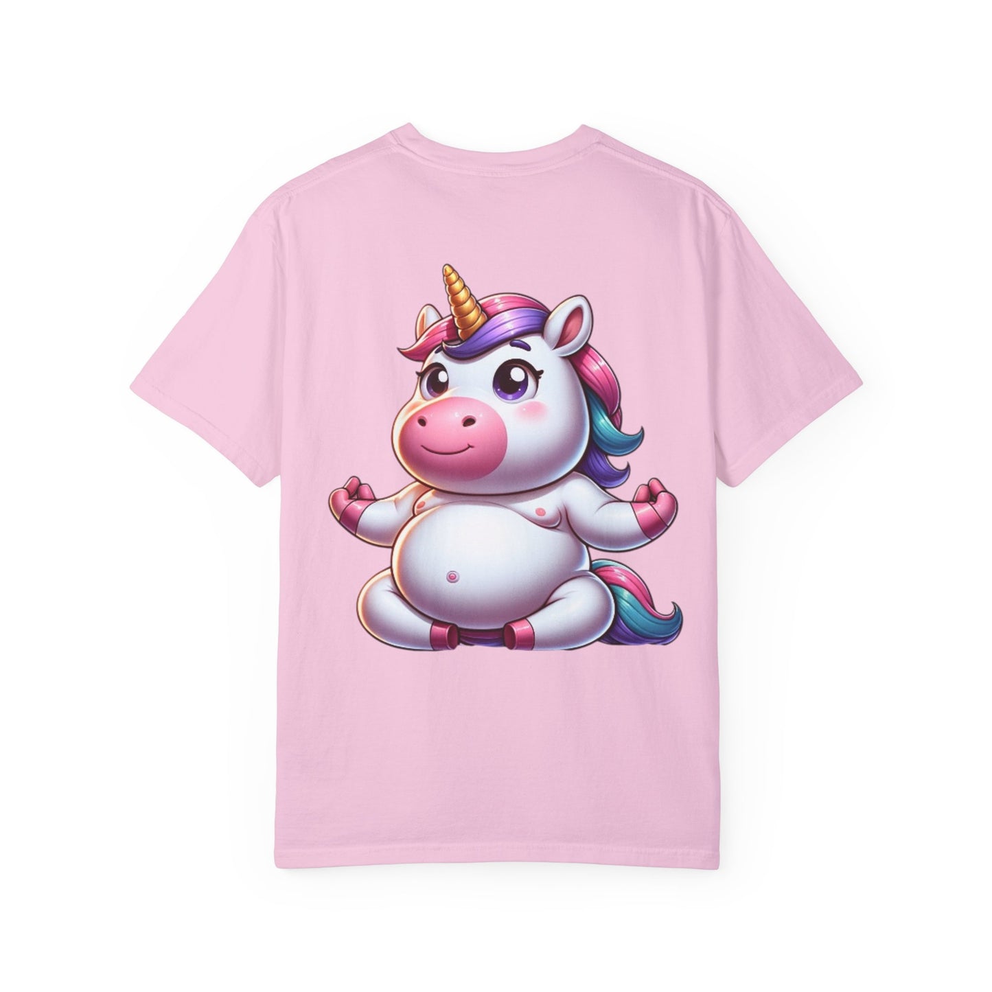 Whimsical Unicorn Yoga T-Shirt for Fun Lovers
