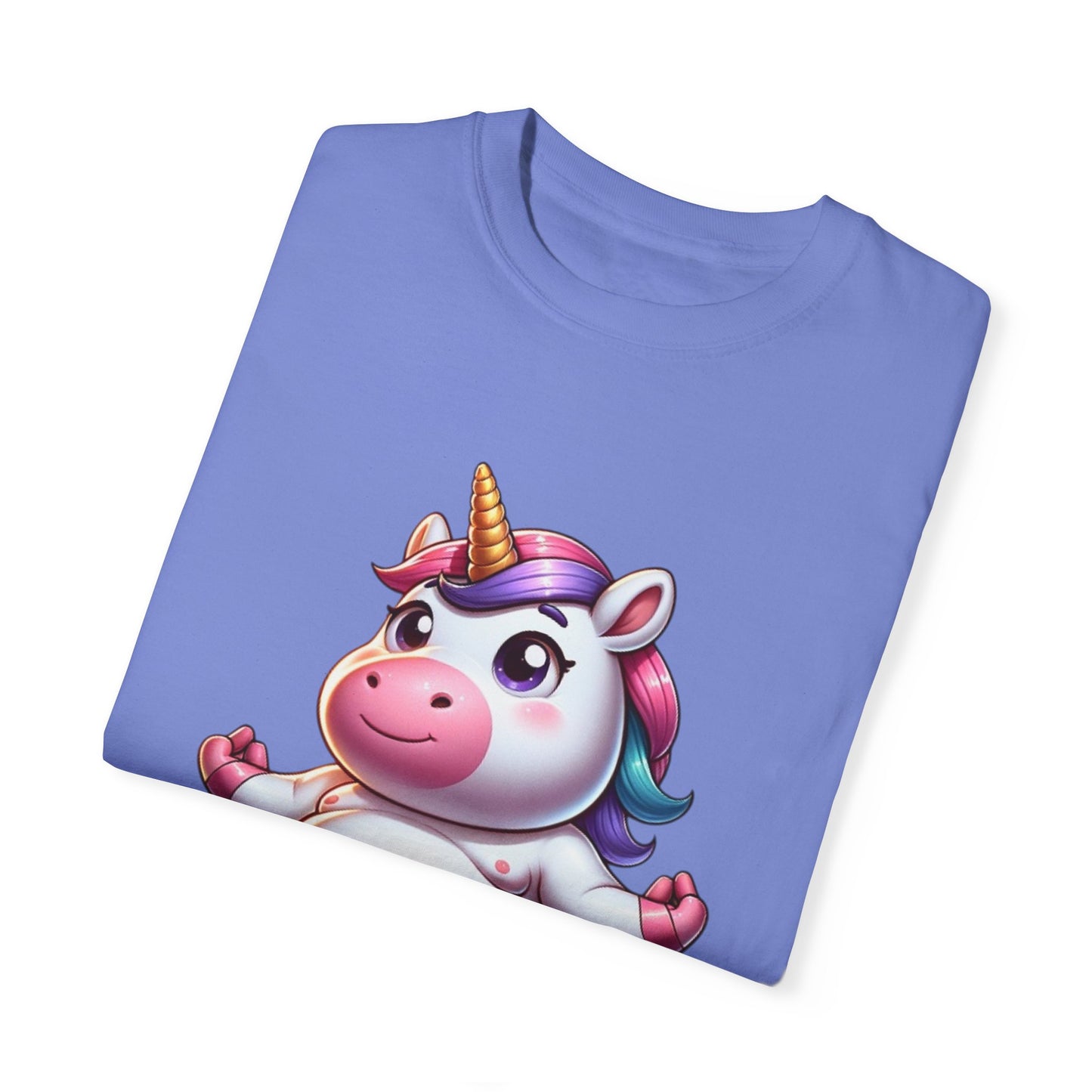 Whimsical Unicorn Yoga T-Shirt for Fun Lovers