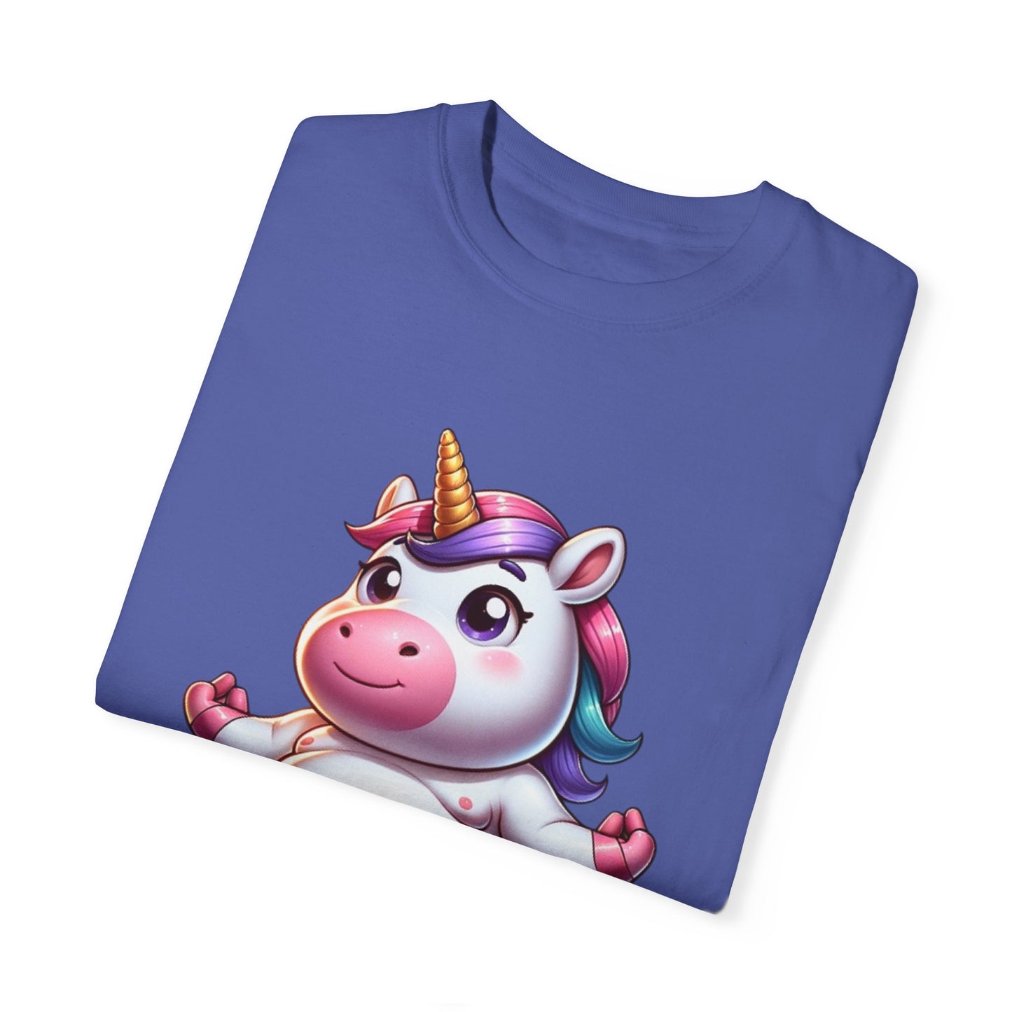Whimsical Unicorn Yoga T-Shirt for Fun Lovers