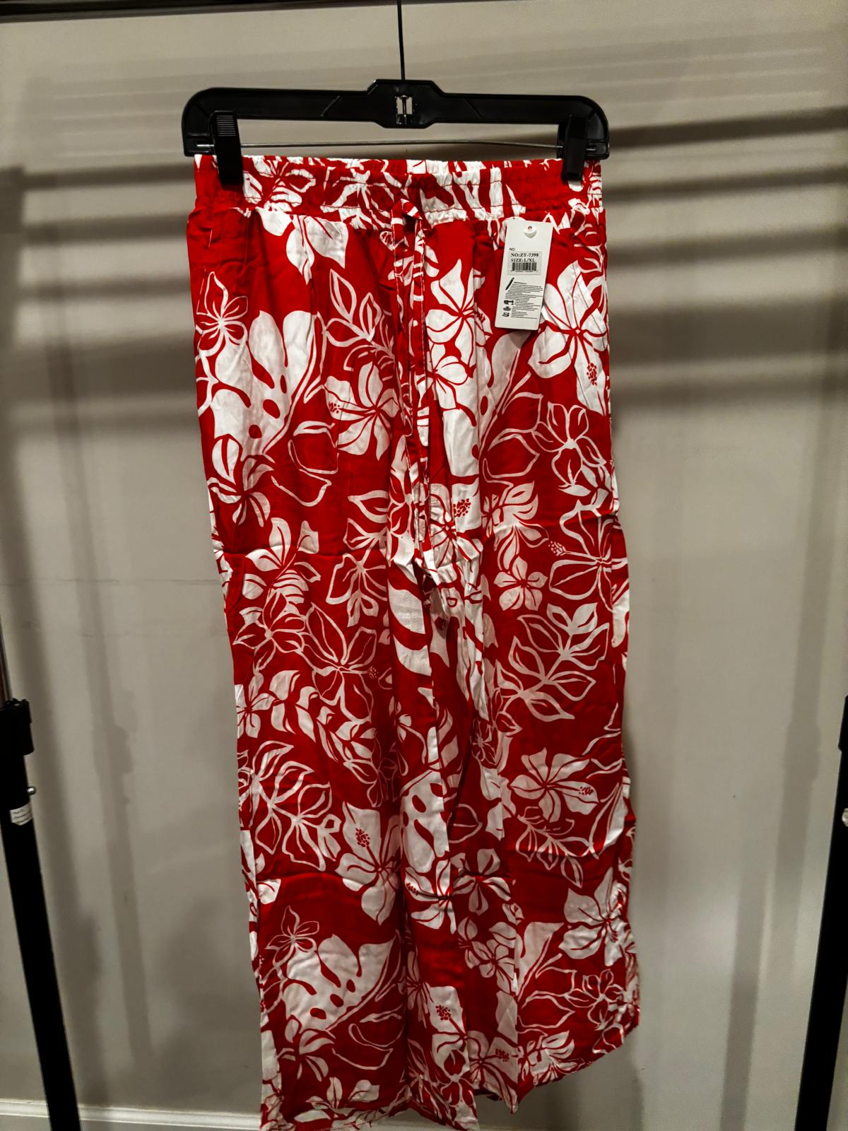 PALAZZO | RED | ZY-7398
