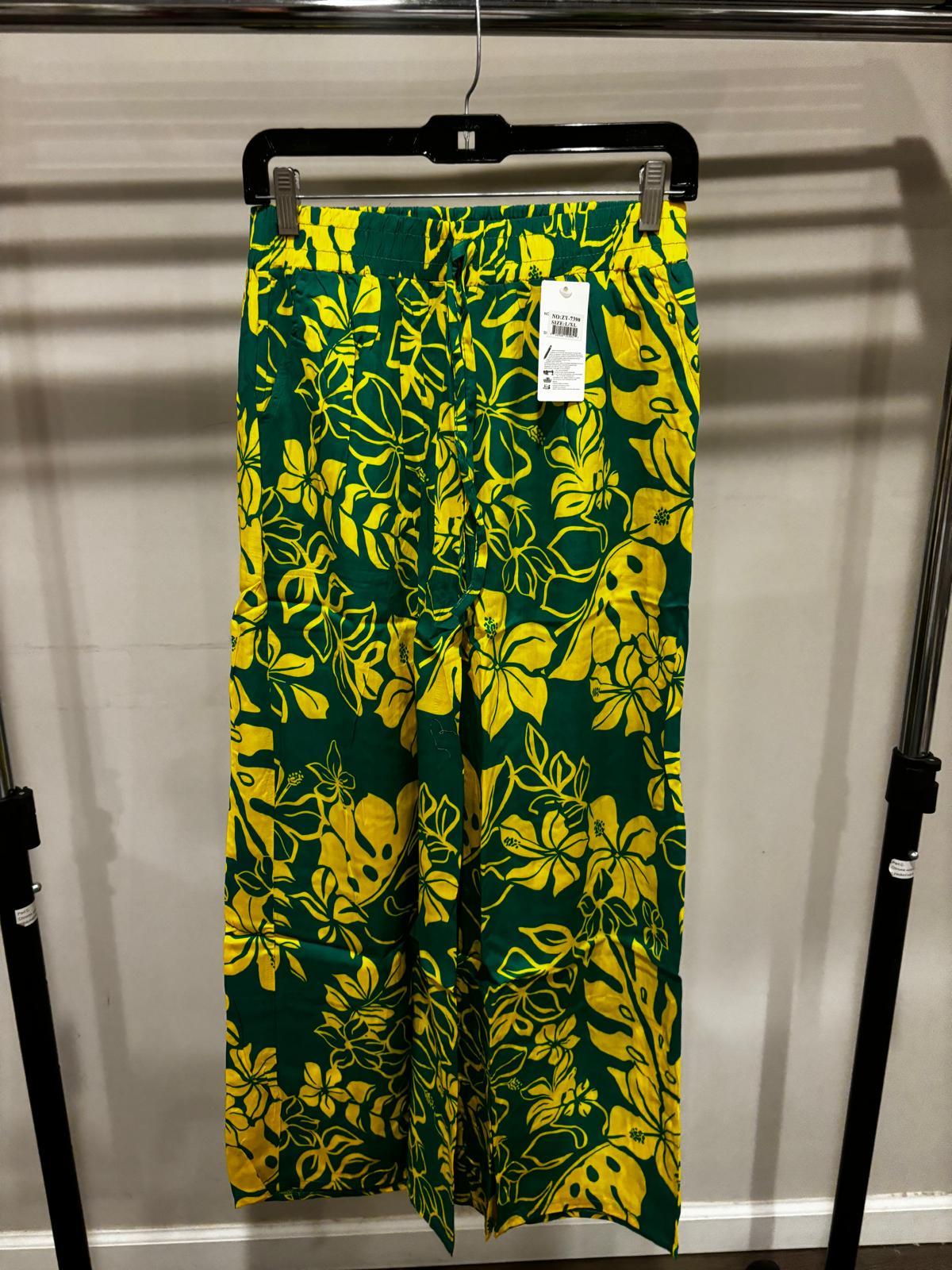 PALAZZO | GREEN | ZY-7398