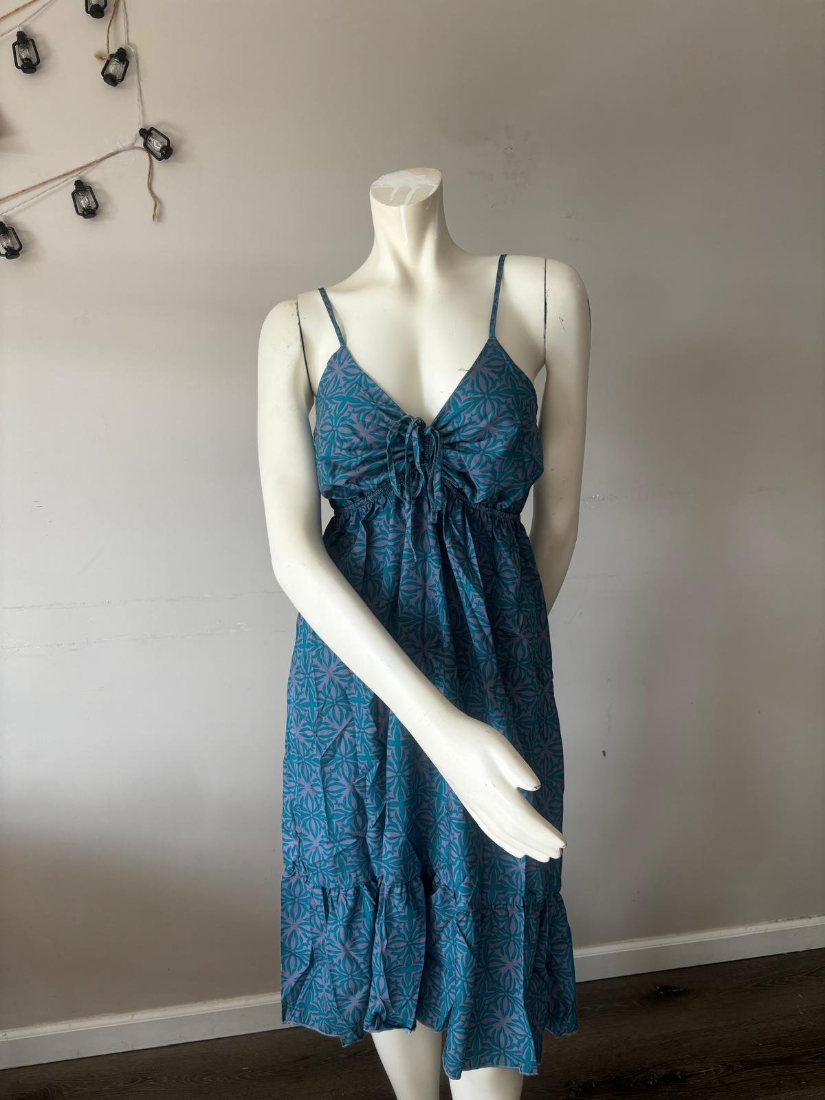 DRESS | BLUE | HY-6376