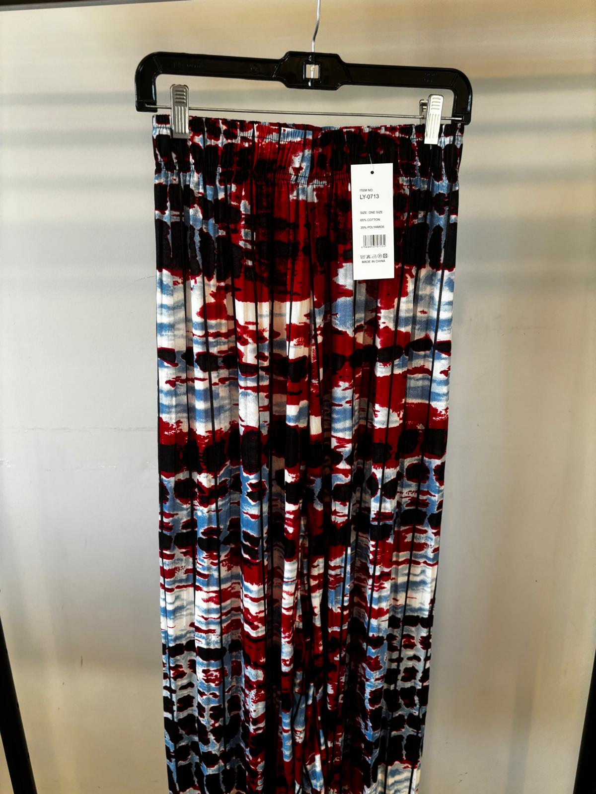 PALAZZO | RED | LY-0713