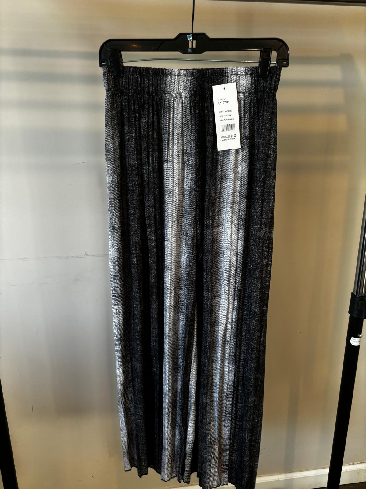 PALAZZO | BLACK | LY-0706