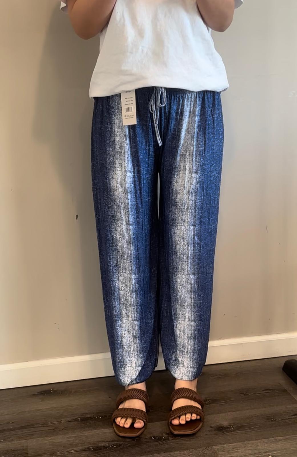 PALAZZO | BLUE | LY-0706